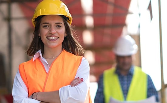 Apprentis dans le bâtiment