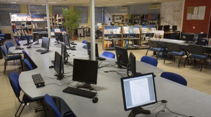 Salle informatique du CFA d'Antibes